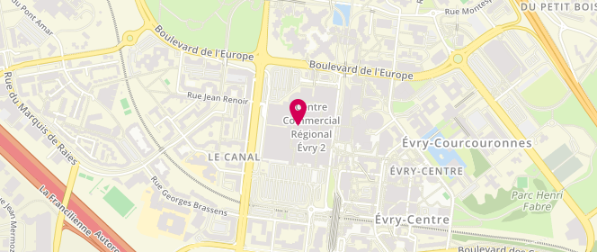 Plan de Foot Locker, C.C Evry Ii
Boulevard de l'Europe Local E22, 91022 Évry-Courcouronnes