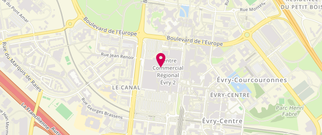 Plan de Stradivarius, Evry
2 Boulevard de l'Europe, 91022 Évry-Courcouronnes