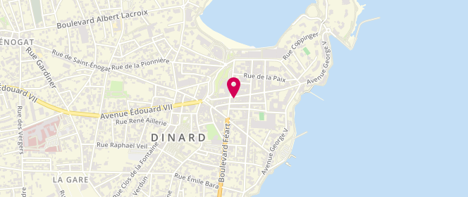 Plan de Cap' Marine, 43 Rue Levavasseur, 35800 Dinard