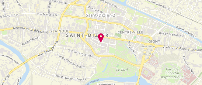 Plan de Kids & Ados, 36 Rue du Dr Mougeot, 52100 Saint-Dizier
