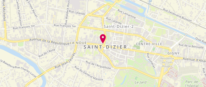 Plan de Du Pareil au même, 5 avenue Marius Cartier, 52100 Saint-Dizier