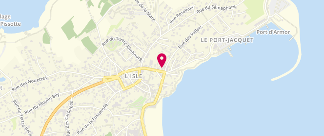 Plan de Comptoir de la Mer, Rue Port, 22380 Saint-Cast-le-Guildo