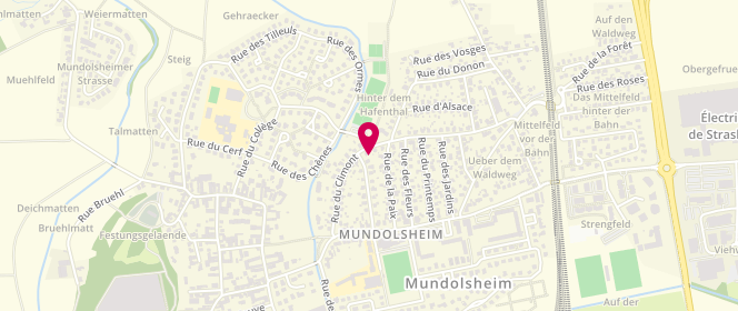 Plan de Mise au Green, Centre Commercial Cora Mundo Route Nationale 63, 67450 Mundolsheim