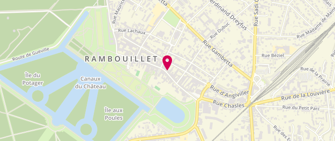 Plan de La Fée Maraboutée, 71 Rue du Général de Gaulle, 78120 Rambouillet