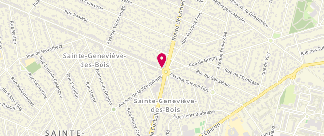 Plan de Élégance Identity, 259 avenue Gabriel Péri, 91700 Sainte-Geneviève-des-Bois