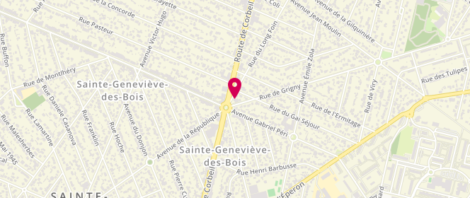 Plan de Padido, 1 Rue de Grigny, 91700 Sainte-Geneviève-des-Bois