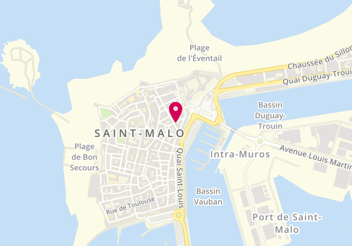 Plan de Marouch', 1 Rue Sainte-Barbe, 35400 Saint-Malo