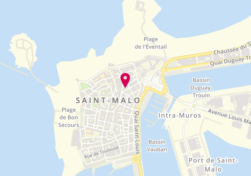Plan de Cache-Cache, 11 Rue Saint-Vincent, 35400 Saint-Malo
