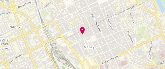 Plan de Naf Naf, 12 Rue Notre Dame, 54000 Nancy