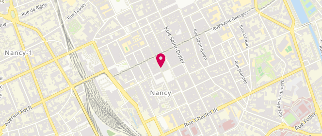 Plan de Maxod Boutique, 19 Rue des Ponts, 54000 Nancy