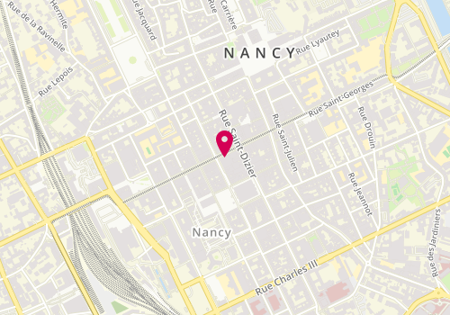 Plan de New Yorker, 13-15 Rue Saint-Jean, 54000 Nancy