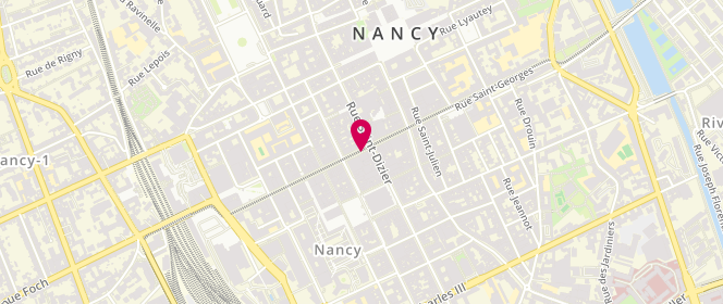 Plan de Mango, 9 Rue Saint Jean, 54000 Nancy