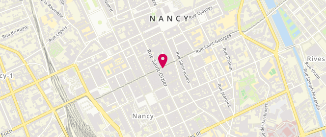 Plan de By Izéa, 8 Rue Saint-Georges, 54000 Nancy