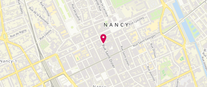 Plan de Fiorenza, 13 Rue Saint Dizier, 54000 Nancy