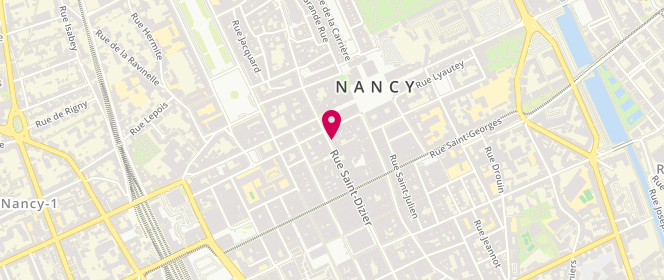 Plan de Scarlett et Joe, 7 Rue Saint-Dizier, 54000 Nancy