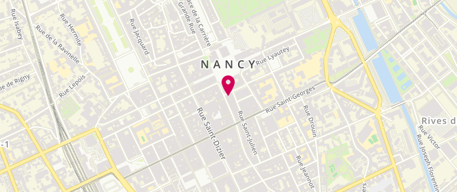 Plan de Eric Bompard, 17 Rue des Dominicains, 54000 Nancy