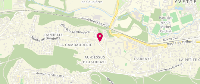Plan de Lyoum, 1 Rue de l'Abbesse Eremburge, 91190 Gif-sur-Yvette