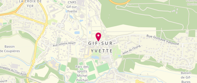 Plan de 14ème Rue, 14 Rue Henri Amodru, 91190 Gif-sur-Yvette
