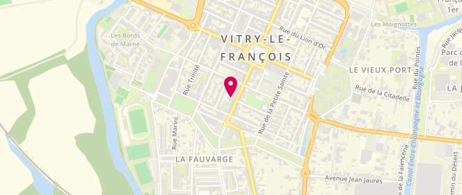 Plan de Ernest, 19 Rue Aristide Briand, 51300 Vitry-le-François
