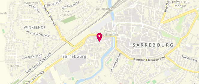Plan de Jules, Zone Aménagement Les Terrasses de la Sarre - Centre Commercial Nouvel Habitat, 57400 Sarrebourg