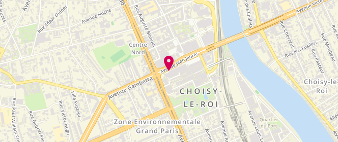 Plan de Paris Mode, 5 Rue Rouget de l'Isle, 94600 Choisy-le-Roi