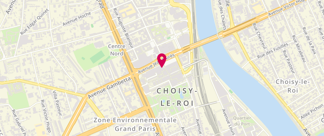 Plan de Assiya Shop, 24 Galerie-Rouget-De-Lisle, 94600 Choisy-le-Roi