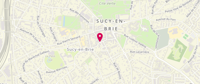 Plan de Tombé du Nid, 3 Rue du Moutier, 94370 Sucy-en-Brie