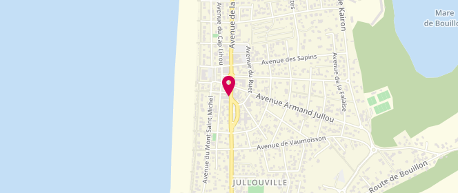 Plan de Etoile nacrée, 16 avenue du Maréchal Leclerc, 50610 Jullouville