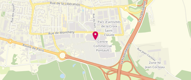 Plan de Calzedonia, Centre Commercial Carrefour
Rue de Monthéty, 77340 Pontault-Combault