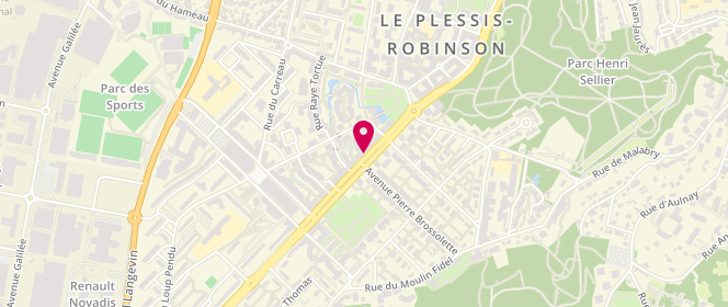 Plan de Cloal, 44 avenue Charles de Gaulle, 92350 Le Plessis-Robinson