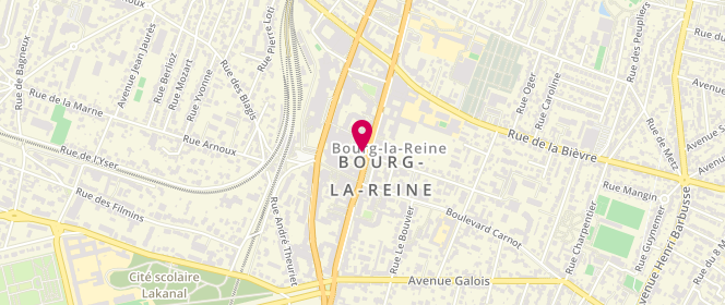 Plan de Martine Street, 94 avenue du Général Leclerc, 92340 Bourg-la-Reine