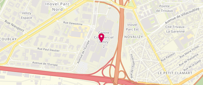 Plan de Caroll, Centre Commercial Régional Vélizy 2
2 avenue de l'Europe, 78140 Vélizy-Villacoublay