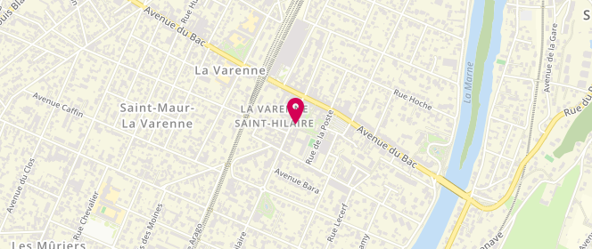 Plan de Dpam - du Pareil au Même, 11 Rue Saint-Hilaire, 94210 Saint-Maur-des-Fossés