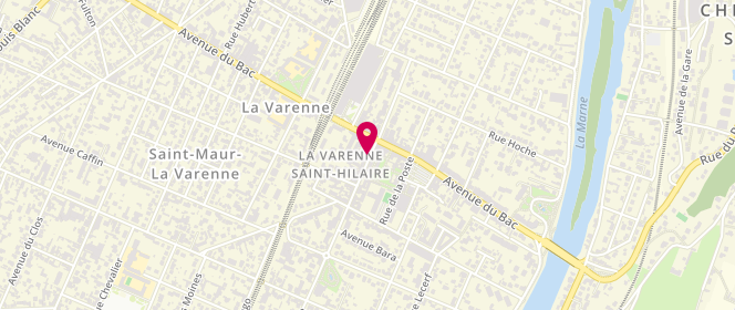 Plan de Sandro, 6 Rue Saint-Hilaire, 94210 La Varenne