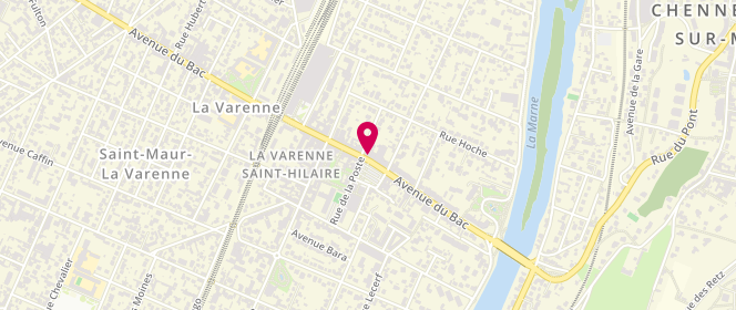 Plan de Jodav, 91 Avenue Bac, 94210 La Varenne Saint Hilaire