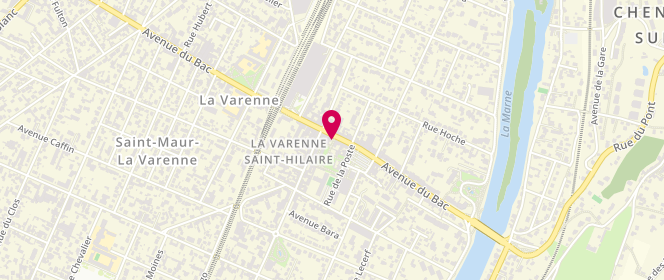Plan de Cachoou, 90 Bis avenue du Bac, 94210 Saint-Maur-des-Fossés
