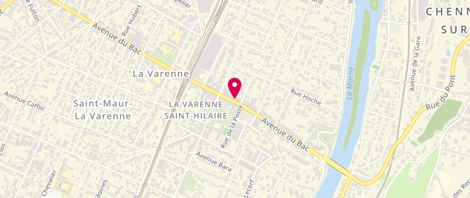 Plan de Romane, 85 avenue du Bac, 94100 Saint-Maur-des-Fossés