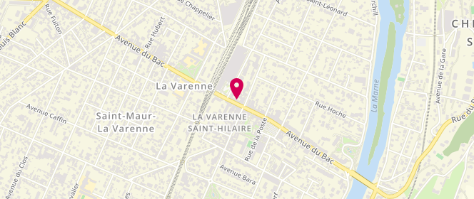 Plan de Sud Express, 79 avenue du Bac, 94210 Saint-Maur-des-Fossés