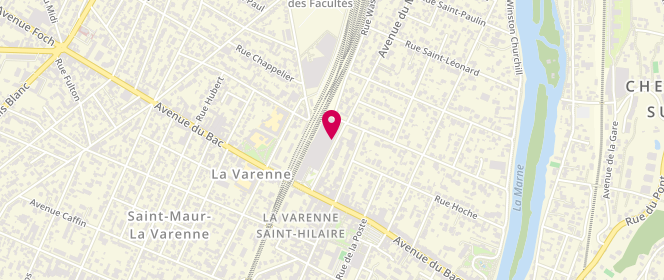 Plan de Le Temps des Copines, 15 avenue du Mesnil, 94210 Saint-Maur-des-Fossés