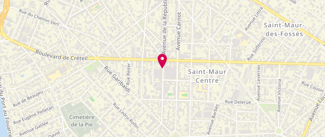 Plan de Simone, 4 Rue Baratte Cholet, 94100 Saint-Maur-des-Fossés
