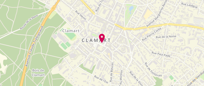 Plan de Chaussea, 14 Rue du Trosy, 92140 Clamart