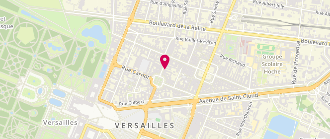 Plan de Bleu Roy, 16 Rue Hoche, 78000 Versailles