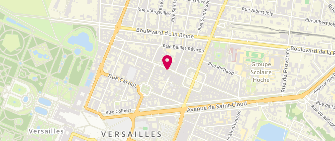 Plan de New Shop, 52 Rue de la Paroisse, 78000 Versailles