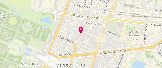 Plan de Des Petits Hauts, 23 Rue Hoche, 78000 Versailles