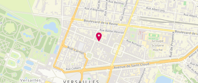 Plan de Caroll, 37 Rue de la Paroisse, 78000 Versailles