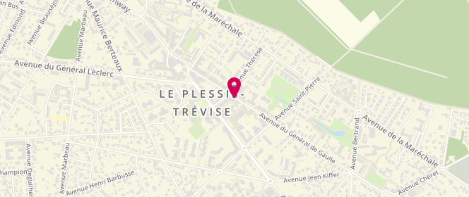 Plan de Christyle, 14 Avenue du General de Gaulle, 94420 Le Plessis-Trévise