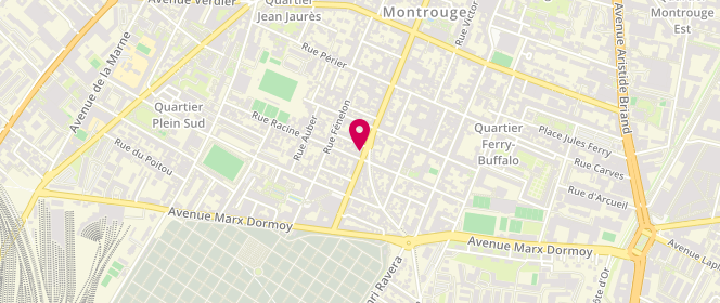 Plan de Xhorient, 144 avenue de la République, 92120 Montrouge