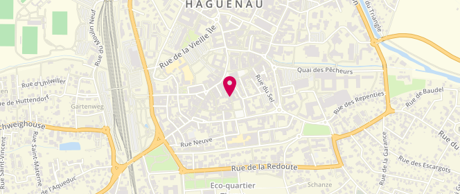 Plan de Via Theatro, 8 Rue Georges Clemenceau, 67500 Haguenau