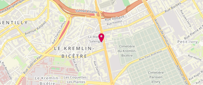 Plan de Paradis D Griff, 40 avenue de Fontainebleau, 94270 Le Kremlin-Bicêtre