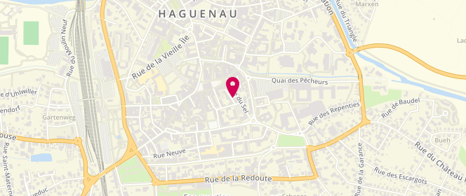 Plan de Grunge Boutik Haguenau, 5 Rue du Grand Rabbin Joseph Bloch, 67500 Haguenau